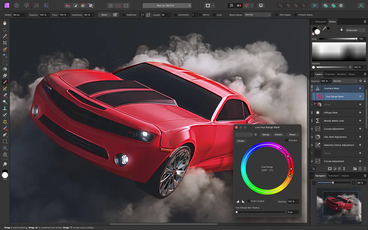 Affinity Photo screenshot 1